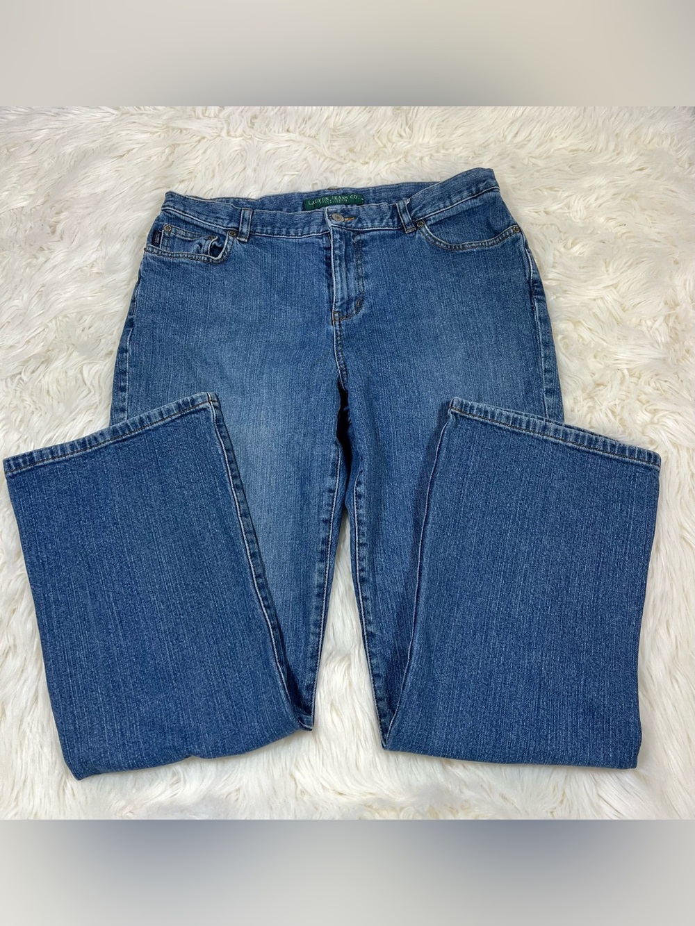 Lauren Jeans Co. Ralph Lauren Petite Bootcut Jeans Size 12P
